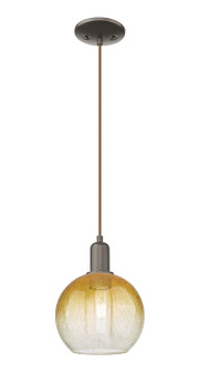 Arcadia One Light Mini Pendant in Oil Rubbed Bronze (405|7161POBG4838AM)
