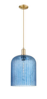 Arcadia One Light Pendant in Champagne Bronze (405|7161PCBG55912BL)
