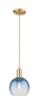 Arcadia One Light Mini Pendant in Champagne Bronze (405|7161PCBG4838SB)