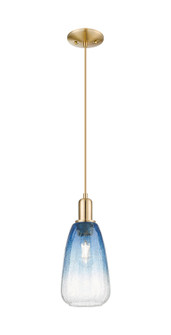 Arcadia One Light Mini Pendant in Champagne Bronze (405|7161PCBG4806SB)