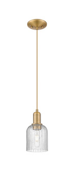 Arcadia One Light Pendant in Brushed Brass (405|7161PBBG5595SDY)