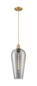 Arcadia One Light Pendant in Brushed Brass (405|7161PBBG4568SM)