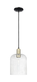 Arcadia One Light Pendant in Black Antique Brass (405|7161PBABG5598SDY)