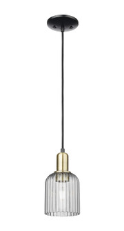 Arcadia One Light Mini Pendant in Black Antique Brass (405|7161PBABG5595SM)