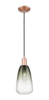 Arcadia One Light Mini Pendant in Antique Copper (405|7161PACG4806SL)