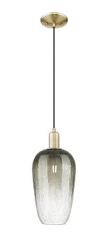 Arcadia One Light Mini Pendant in Antique Brass (405|7161PABG4847SL)