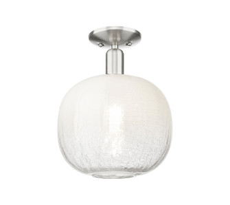 Arcadia One Light Semi-Flush Mount in Brushed Satin Nickel (405|7161CSNG48110OP)