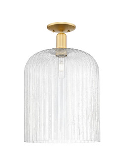 Arcadia One Light Semi-Flush Mount in Satin Gold (405|7161CSGG55912SDY)