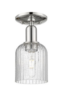 Arcadia One Light Semi-Flush Mount in Polished Nickel (405|7161CPNG5595SDY)