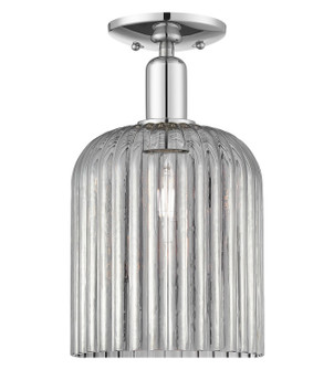 Arcadia One Light Semi-Flush Mount in Polished Chrome (405|7161CPCG5598SM)
