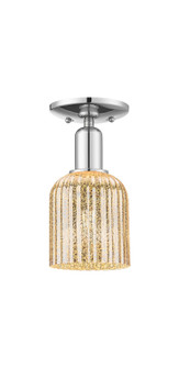 Arcadia One Light Semi-Flush Mount in Polished Chrome (405|7161CPCG5595ME)