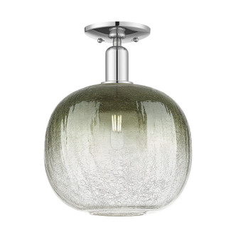 Arcadia One Light Semi-Flush Mount in Polished Chrome (405|7161CPCG48110SL)