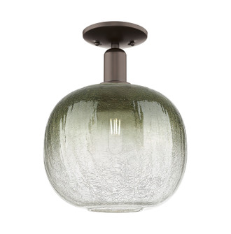 Arcadia One Light Semi-Flush Mount in Oil Rubbed Bronze (405|7161COBG48110SL)