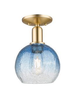 Arcadia One Light Semi-Flush Mount in Champagne Bronze (405|7161CCBG4838SB)