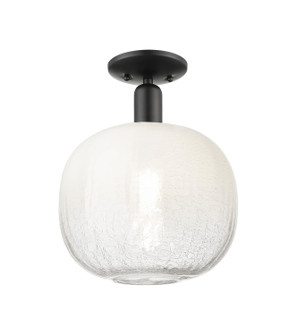 Arcadia One Light Semi-Flush Mount in Matte Black (405|7161CBKG48110OP)
