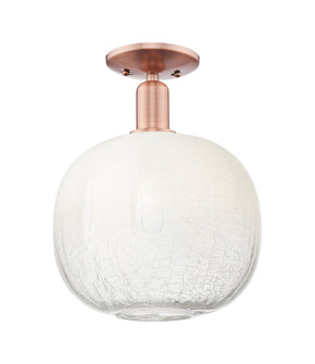 Arcadia One Light Semi-Flush Mount in Antique Copper (405|7161CACG48110OP)
