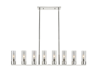 Downtown Urban Eight Light Linear Pendant in Polished Nickel (405|6178IPNG6178SM)