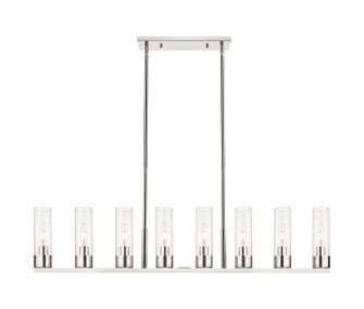 Downtown Urban Eight Light Linear Pendant in Polished Nickel (405|6178IPNG6178SDY)