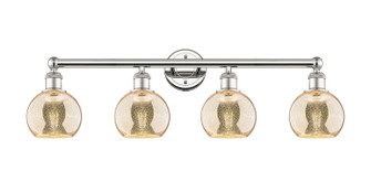 Edison Four Light Bath Vanity in Polished Nickel (405|6164WPNG1286)