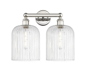 Edison Two Light Bath Vanity in Polished Nickel (405|6162WPNG5598SDY)