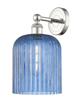 Edison One Light Wall Sconce in Polished Nickel (405|6161WPNG5598BL)