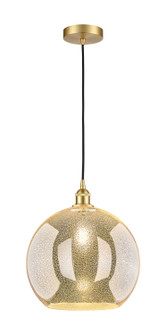 Edison One Light Pendant in Satin Gold (405|6161PSGG12814)