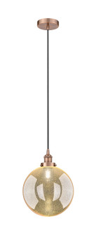 Edison One Light Mini Pendant in Antique Copper (405|6161PHACG20812)