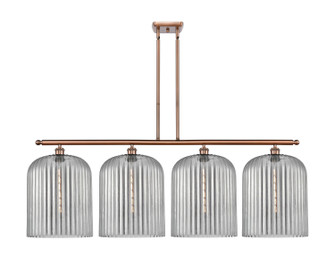 Ballston Four Light Island Pendant in Antique Copper (405|5164IACG55912SM)
