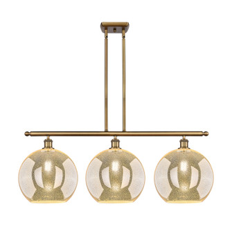 Ballston Three Light Island Pendant in Brushed Brass (405|5163IBBG12812)