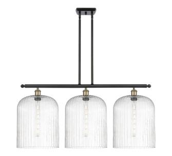 Ballston Three Light Island Pendant in Black Antique Brass (405|5163IBABG55912SDY)