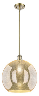 Ballston One Light Pendant in Antique Brass (405|5161SABG12814)