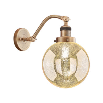 Franklin Restoration One Light Wall Sconce in Brushed Brass (405|5151WBBG2088)