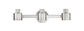 Downtown Urban Three Light Bath Vanity in Satin Nickel (405|4673WSN)