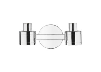 Downtown Urban Two Light Bath Vanity in Polished Chrome (405|4672WPC)