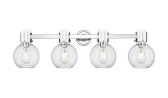 Downtown Urban Four Light Bath Vanity in Polished Nickel (405|4644WPNG464B7SDY)