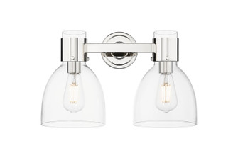 Downtown Urban Two Light Bath Vanity in Polished Nickel (405|4642WPNG464D7CL)