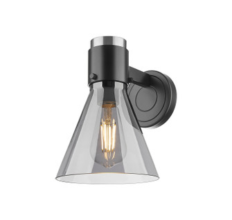 Downtown Urban One Light Wall Sconce in Matte Black (405|4641WBKG464C7SM)