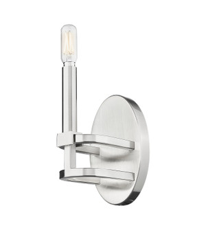 Downtown Urban One Light Wall Sconce in Satin Nickel (405|4491WSN)