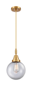 Caden One Light Pendant in Satin Gold (405|4471PSGG2028)