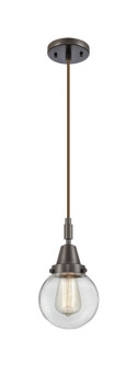 Caden One Light Mini Pendant in Oil Rubbed Bronze (405|4471POBG2026)