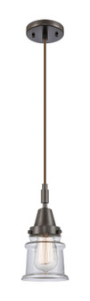Caden One Light Mini Pendant in Oil Rubbed Bronze (405|4471POBG182S)