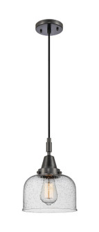 Caden One Light Mini Pendant in Matte Black (405|4471PBKG74)