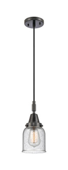 Caden One Light Mini Pendant in Matte Black (405|4471PBKG54)