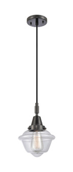 Caden One Light Mini Pendant in Matte Black (405|4471PBKG532)