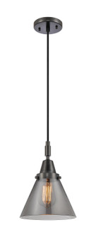 Caden One Light Pendant in Matte Black (405|4471PBKG43)