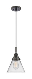 Caden One Light Mini Pendant in Matte Black (405|4471PBKG42)