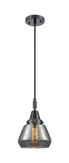 Caden One Light Mini Pendant in Matte Black (405|4471PBKG173)