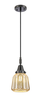 Caden One Light Mini Pendant in Matte Black (405|4471PBKG146)