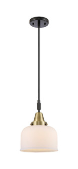 Caden One Light Mini Pendant in Black Antique Brass (405|4471PBABG71)