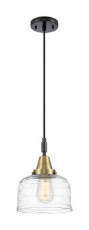 Caden One Light Mini Pendant in Black Antique Brass (405|4471PBABG713)
